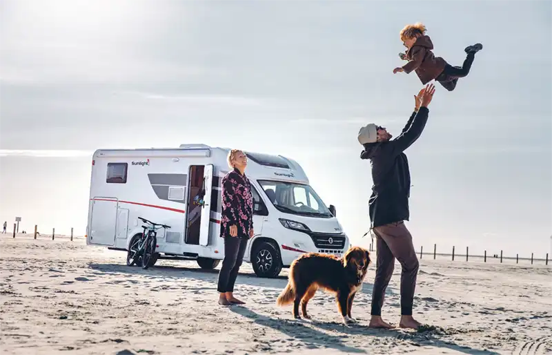 Dog-friendly Campervan Hite in Spain