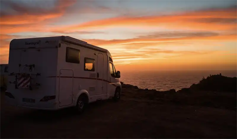 Campervan hire Portugal, Algarve sunsets