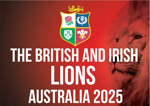 2025 FIXTURES Lions Tour of Australia